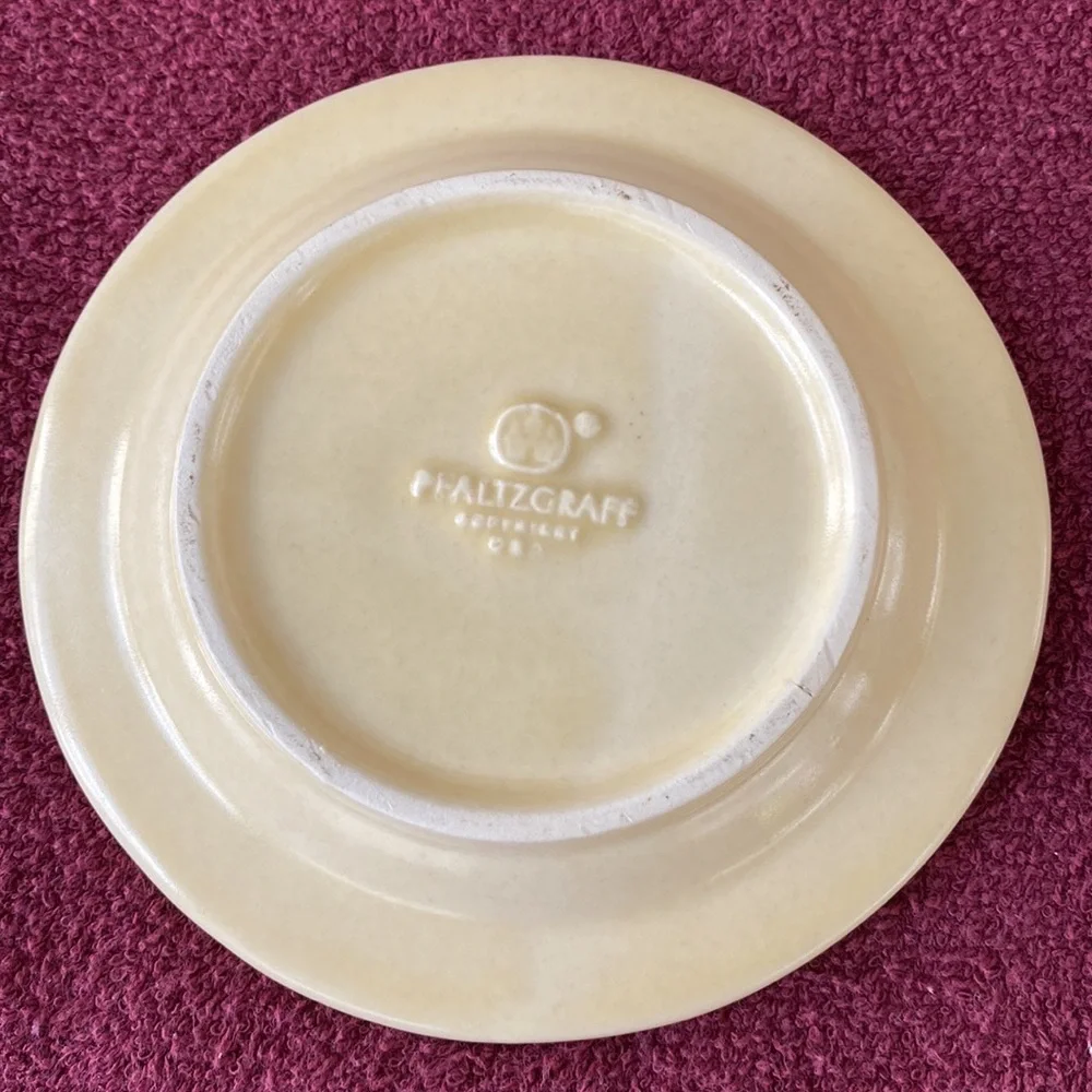 Pfaltzgraff Village Demitasse Cup and Saucer - Vintage